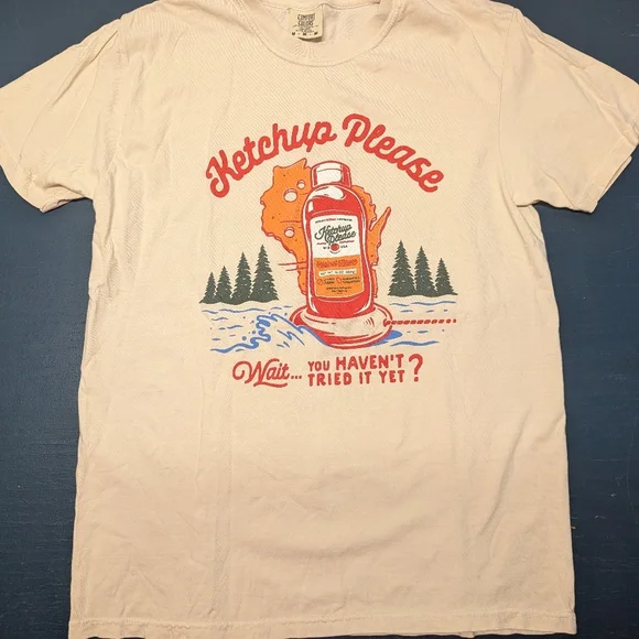 Ketchup please medium short sleeve shirt (p1) - Picture 2 of 4